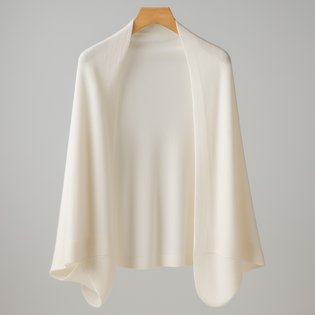 Trawinka – Wełniana narzutka z ręcznymi detalami