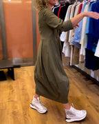 Coralia – Elegancka sukienka z okrągłym dekoltem