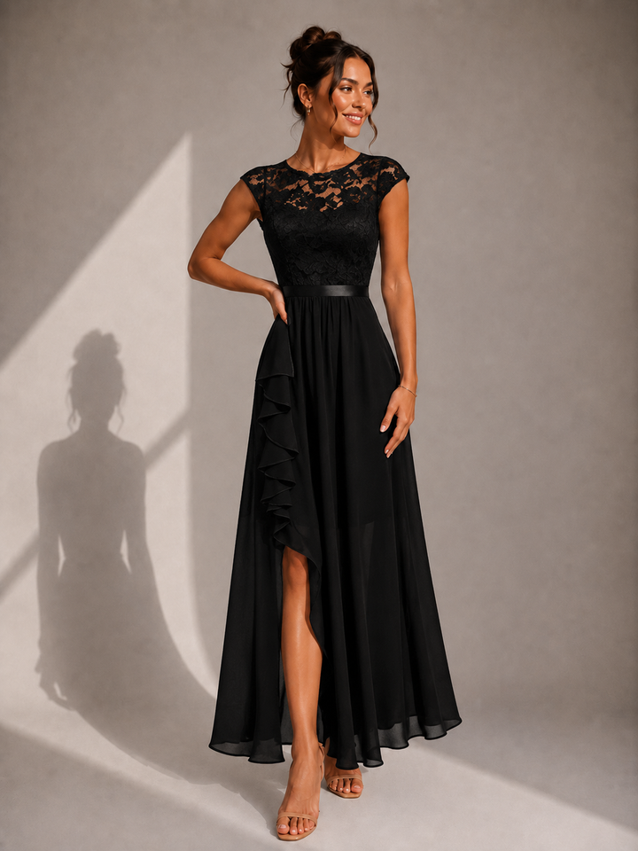 Lace Bodice Maxi sukienka