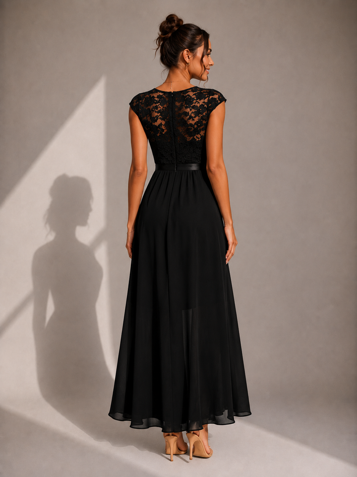 Lace Bodice Maxi sukienka