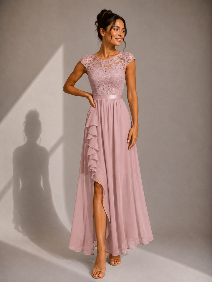 Lace Bodice Maxi sukienka