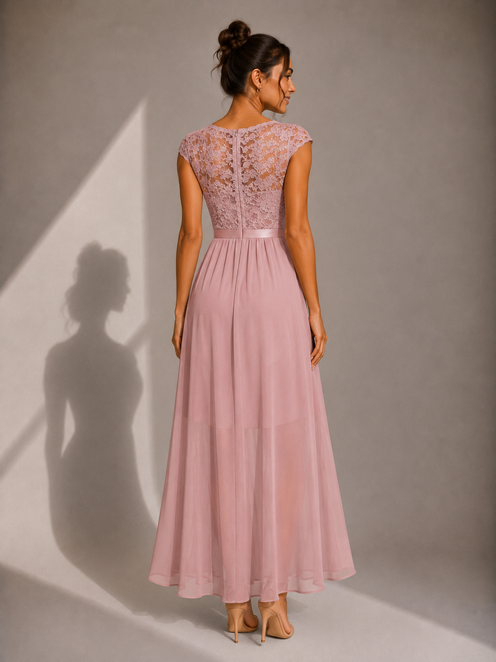 Lace Bodice Maxi sukienka