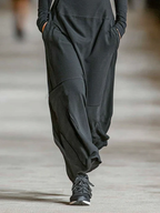 Galythia – Sportowa sukienka maxi z półgolfem